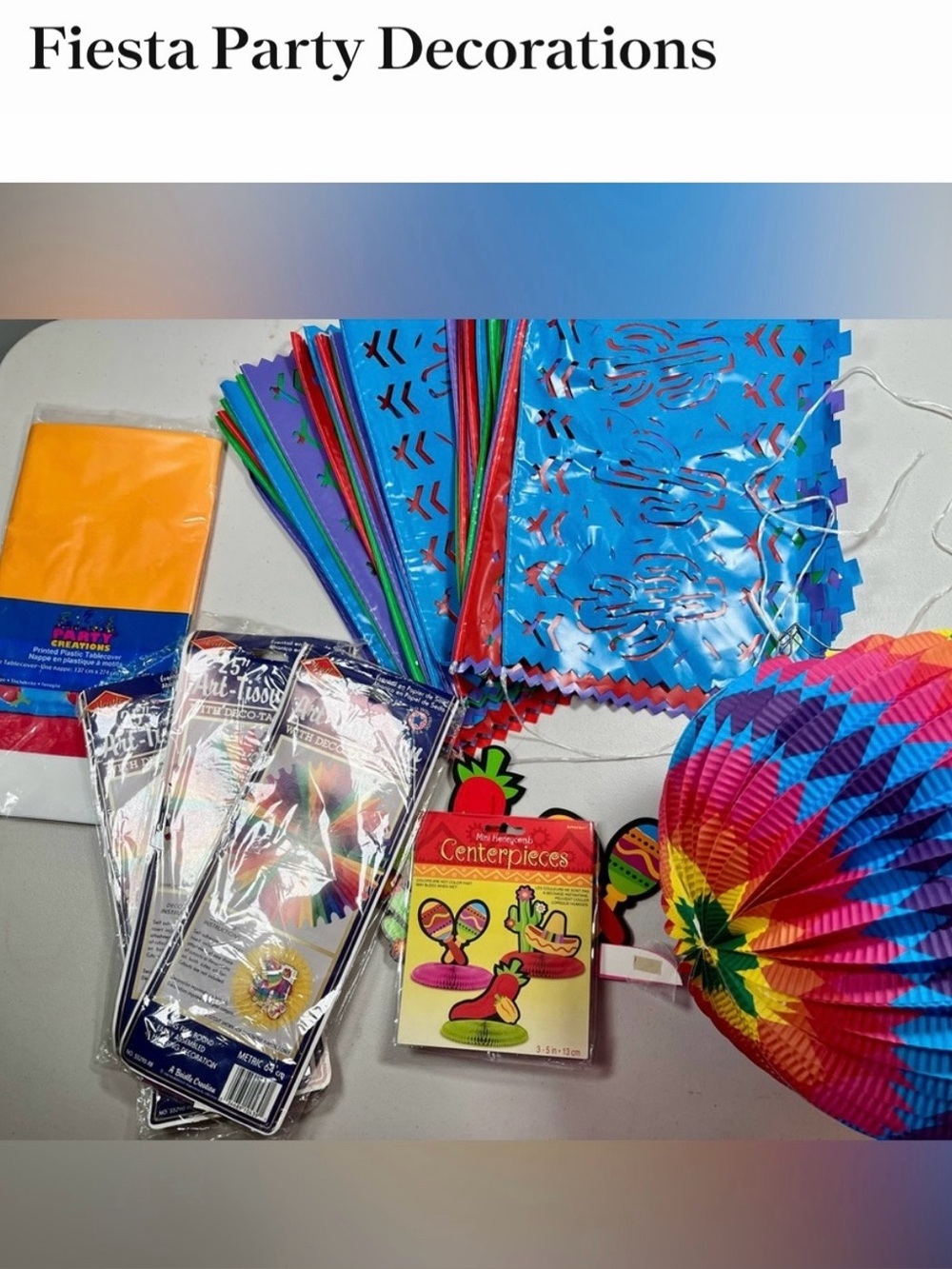 Fiesta Party Decorations